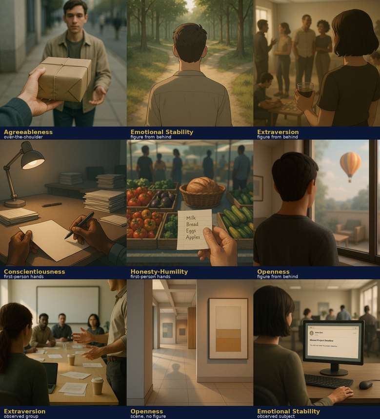 The illustrated item format